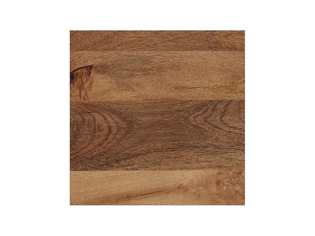 Table de chevet ajourée en bois de manguier - Jaya