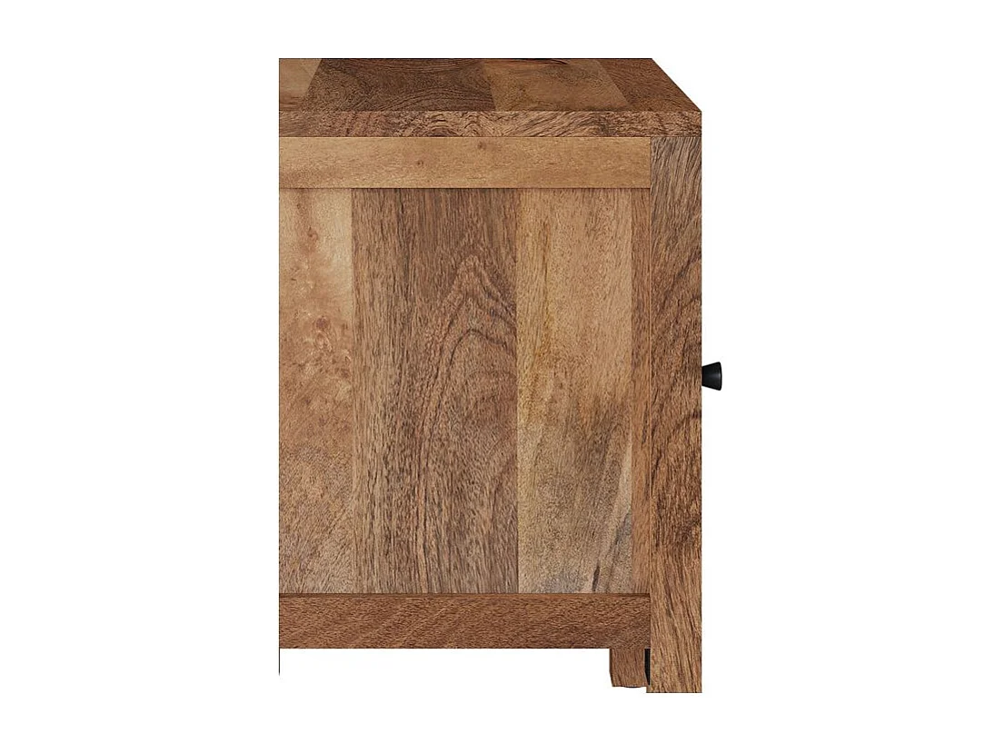 Comodino in legno di mango traforato - Jaya