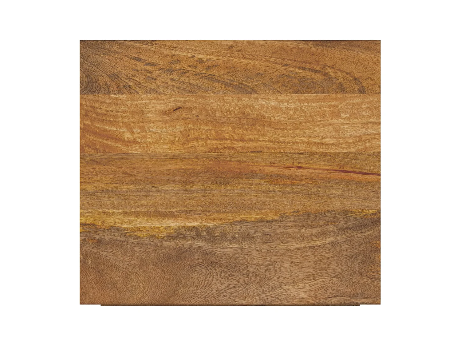 Comodino 1 cassetto e 1 nicchia  in legno e canna - Tiki