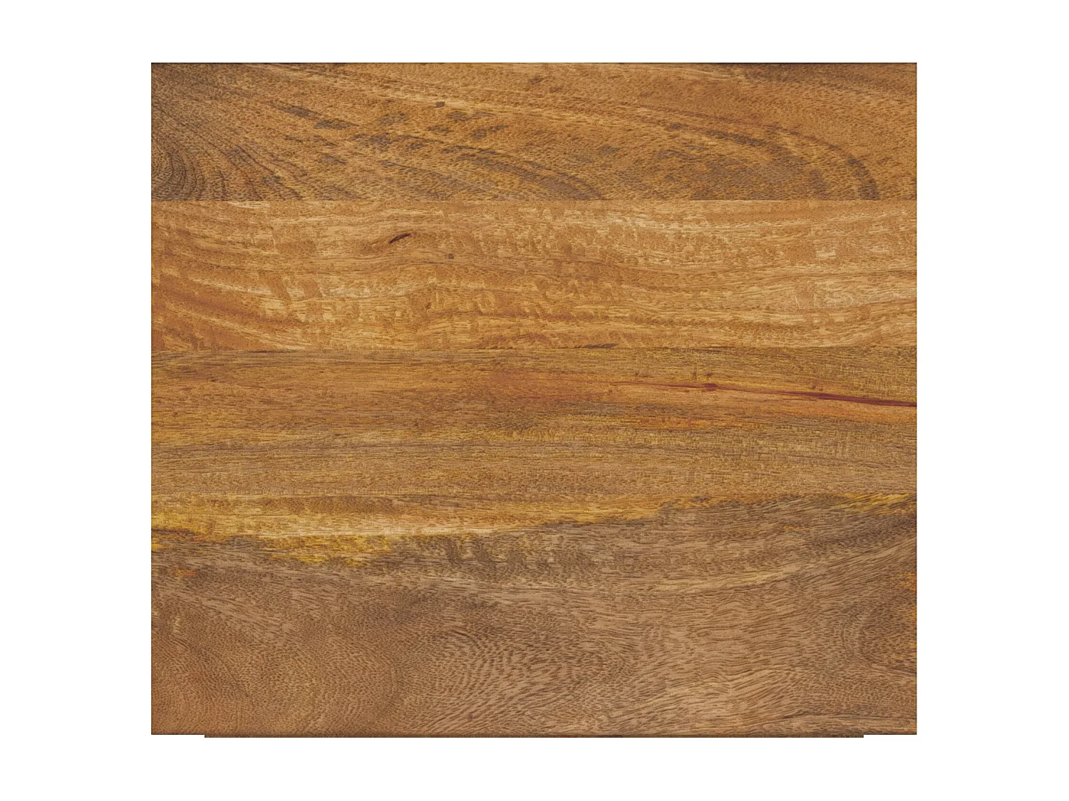 Comodino 1 cassetto e 1 nicchia  in legno e canna - Tiki