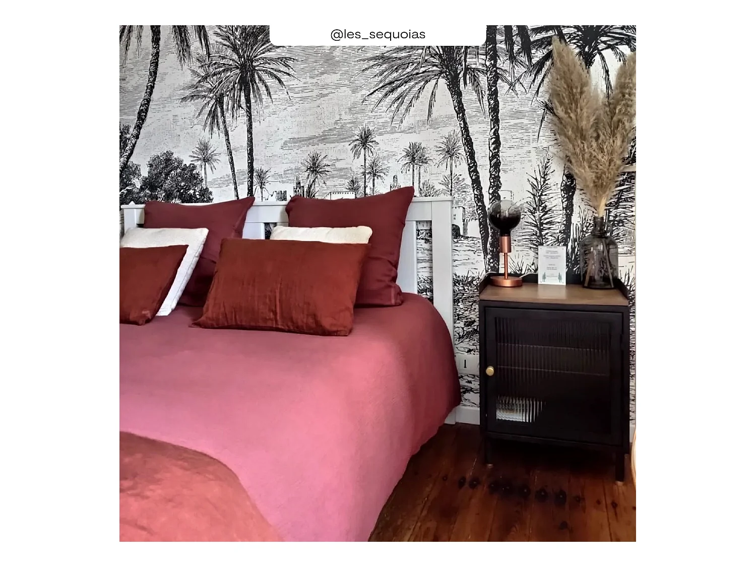 Table de chevet en métal gris métallisé - Gauthier