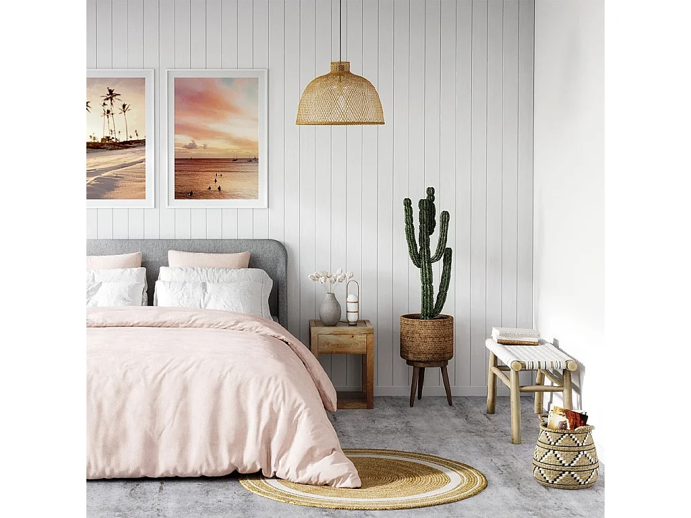 Mesita de noche de madera de mango con 1 cajón - Jakarta