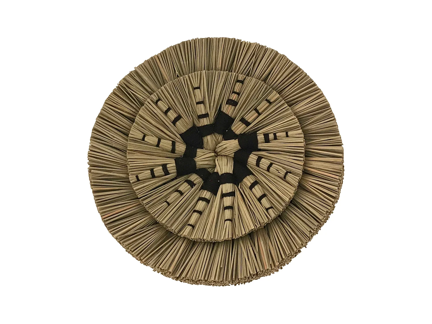 Decorazione da parete in materiale naturale (set di 3) - Shama