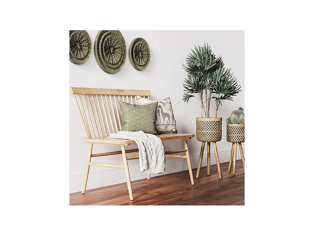 Decorazione da parete in materiale naturale (set di 3) - Shama