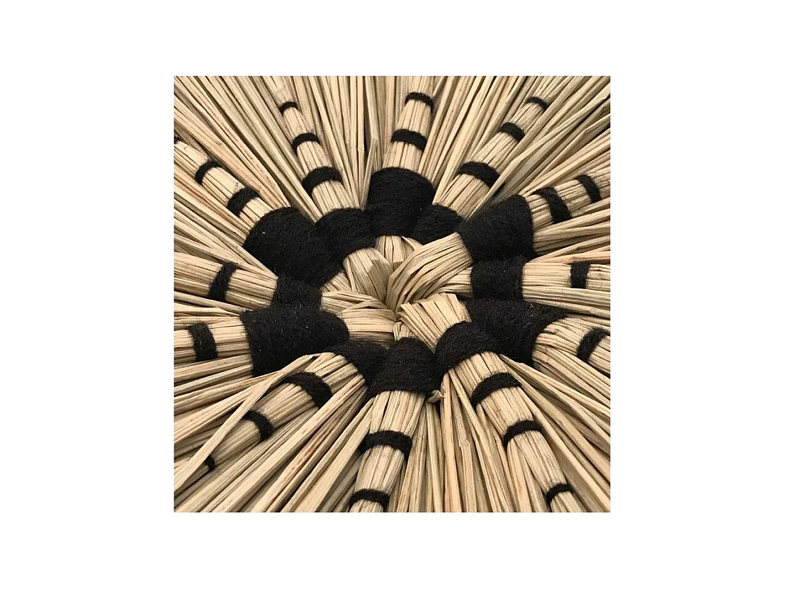 Decorazione da parete in materiale naturale (set di 3) - Shama