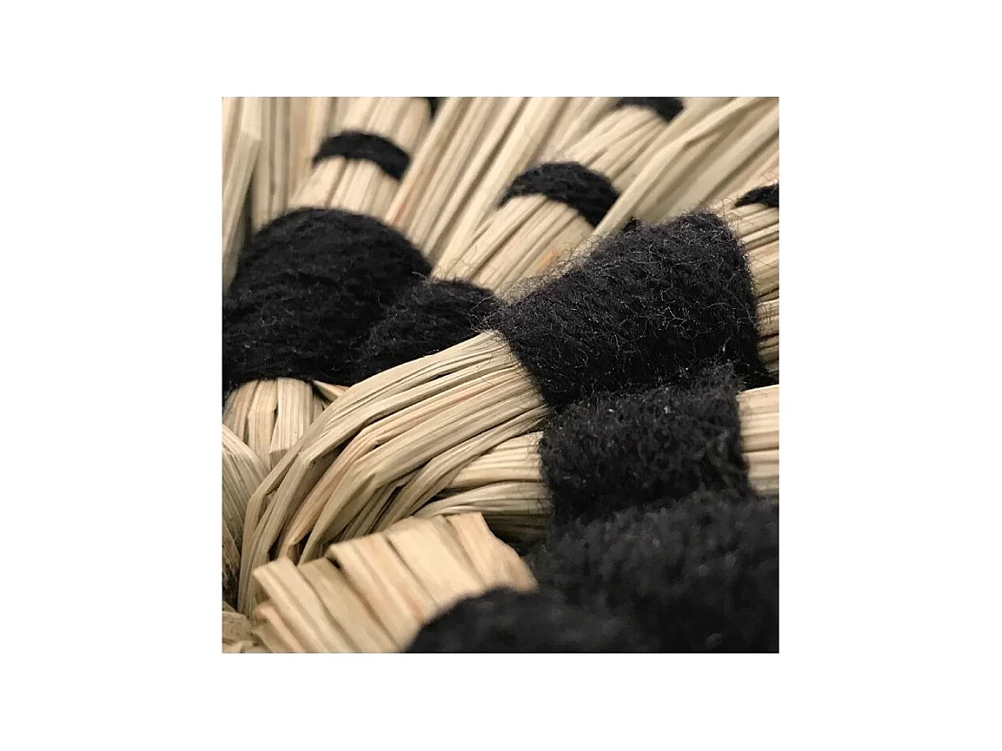 Decorazione da parete in materiale naturale (set di 3) - Shama