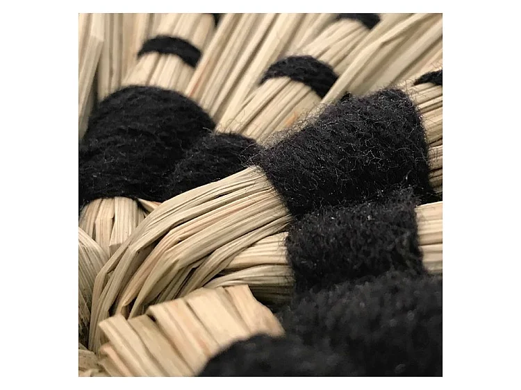 Décoration murale en matière naturelle (lot de 3) - Shama