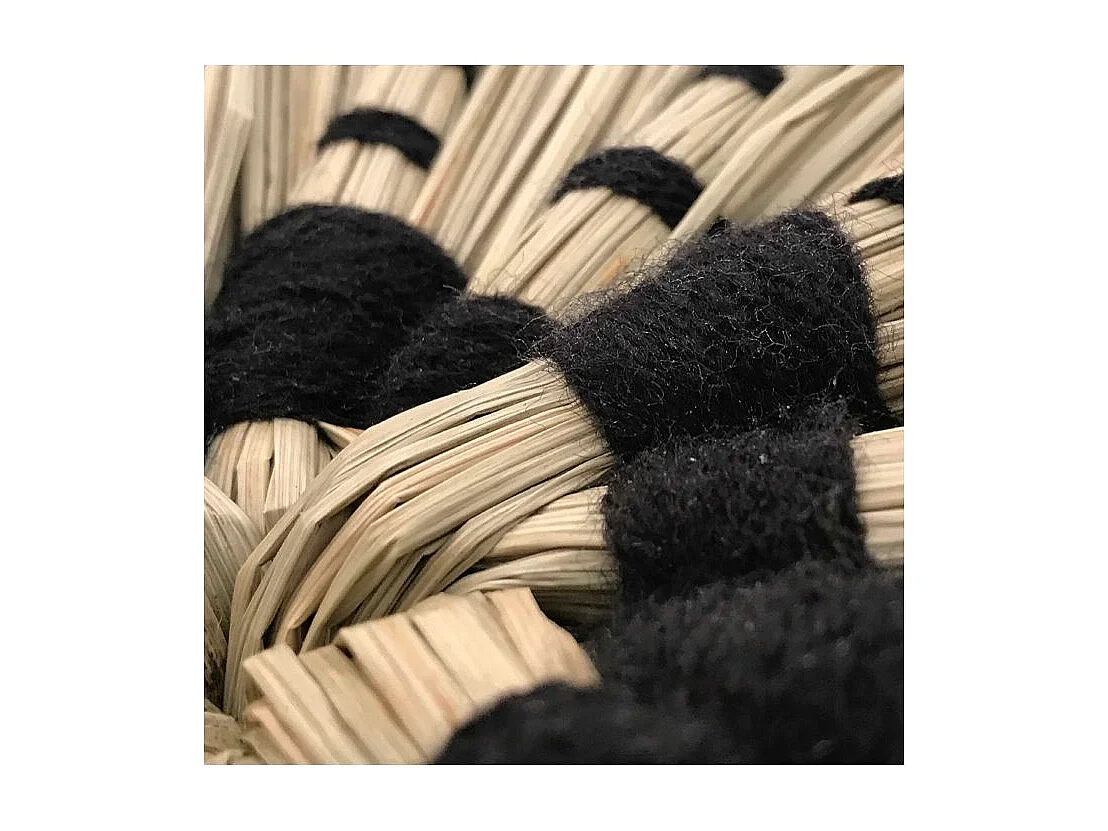 Décoration murale en matière naturelle (lot de 3) - Shama