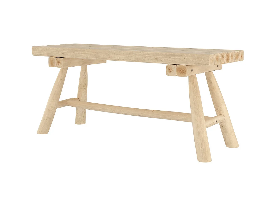 Banco de jardín en teca rama 2 plazas - Makam