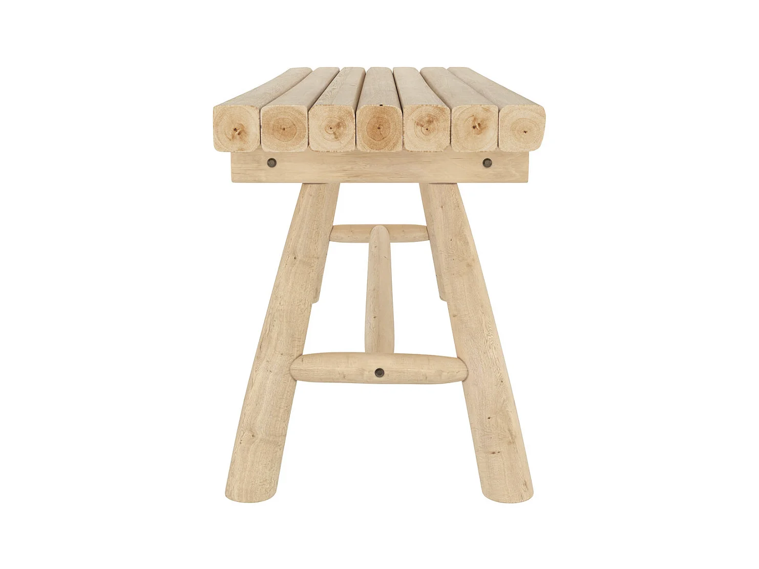 Banco de jardín en teca rama 2 plazas - Makam