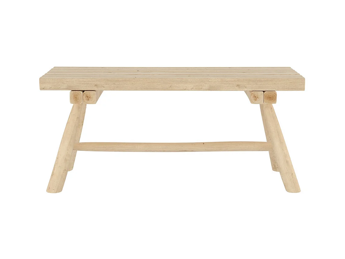 Banco de jardín en teca rama 2 plazas - Makam