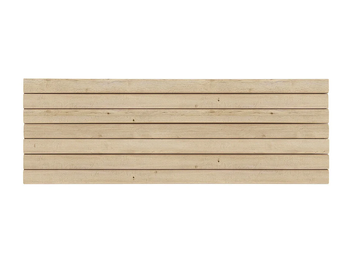 Banc de jardin en branche de teck 2 places - Makam