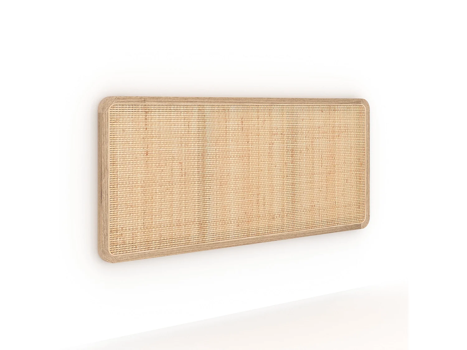 Cabecero de cama en madera y caña 140 cm - Khao