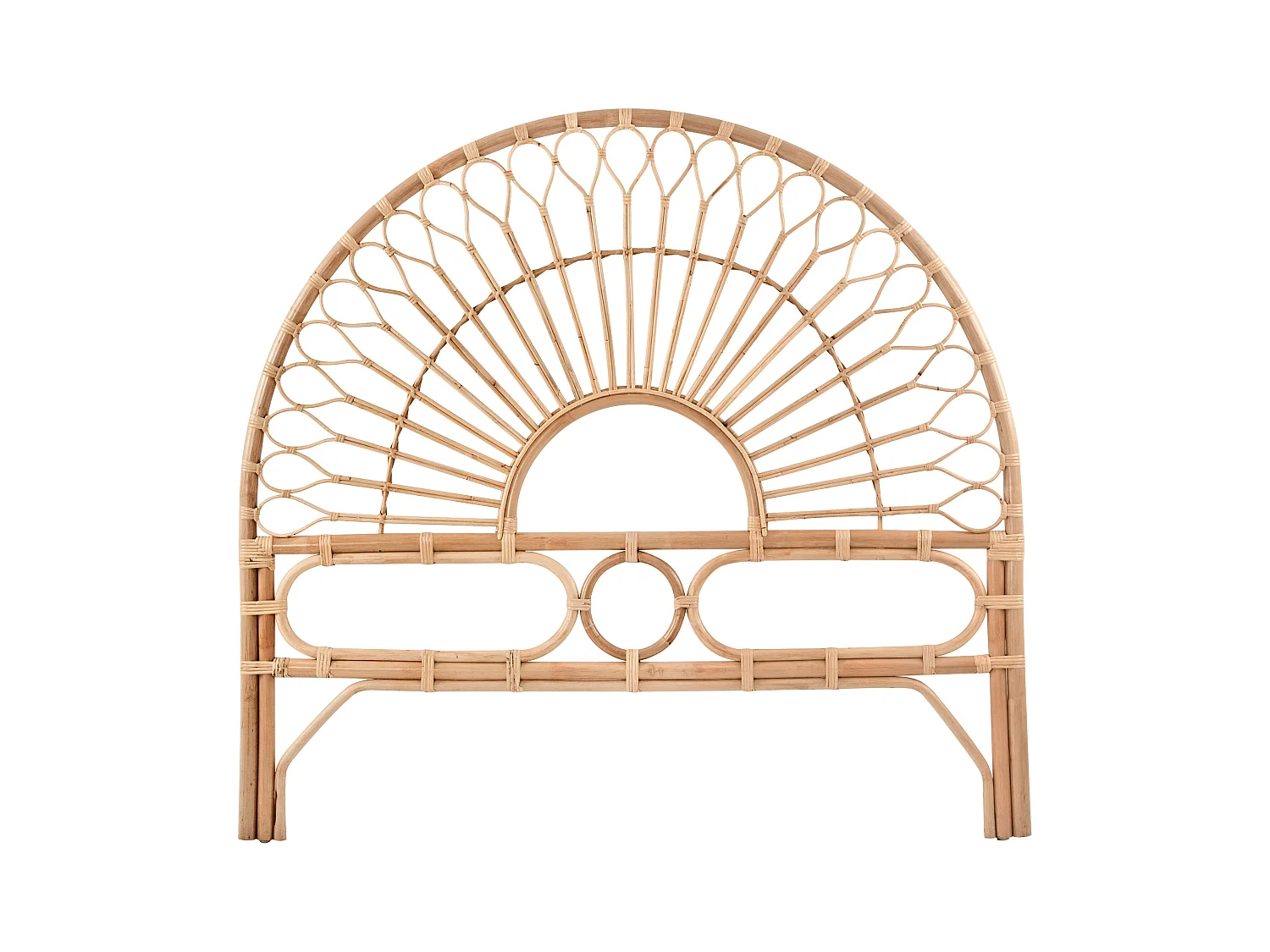 Tête de lit 140 cm en rotin - Bahia