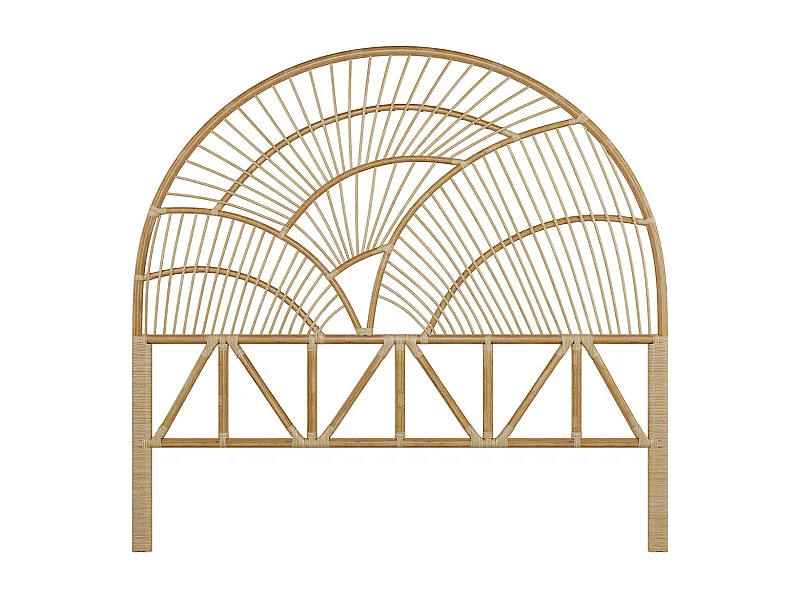 Tête de lit en rotin naturel 160 cm - Séléné