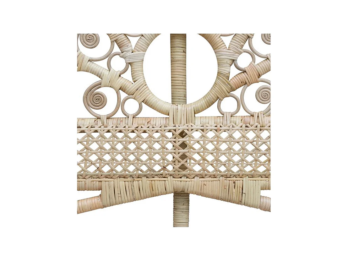 Cabecero 160 cm en ratán natural - Gabriella