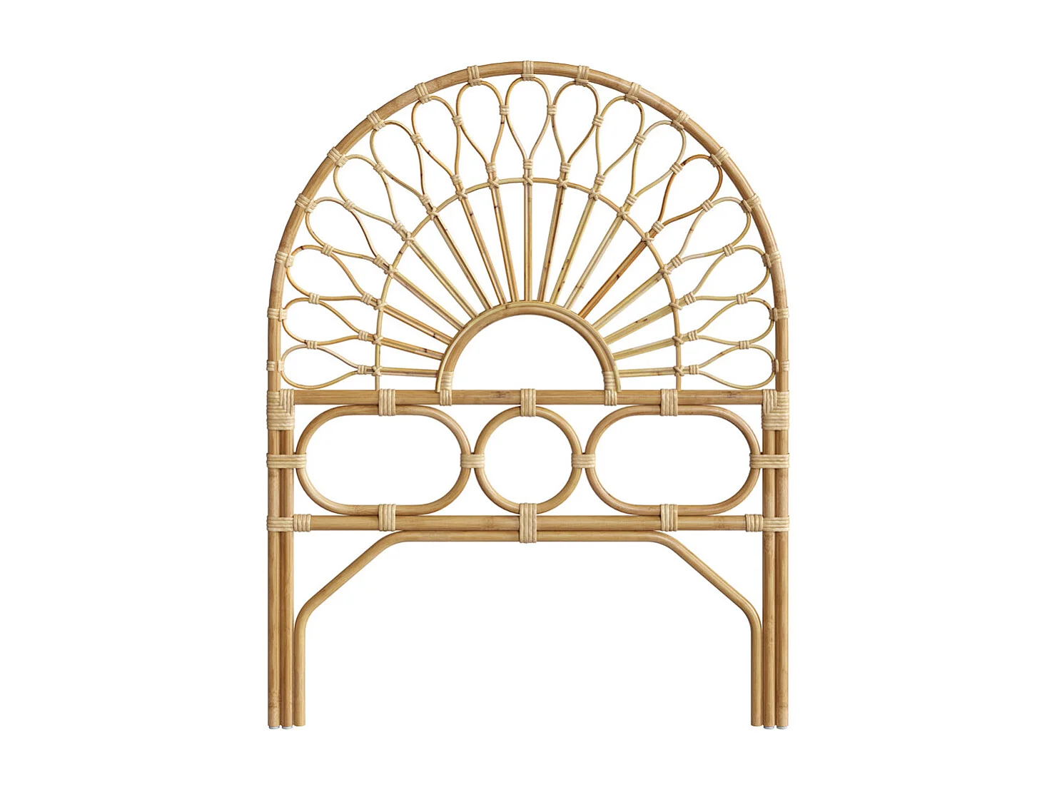 Tête de lit 90 cm en rotin - Bahia