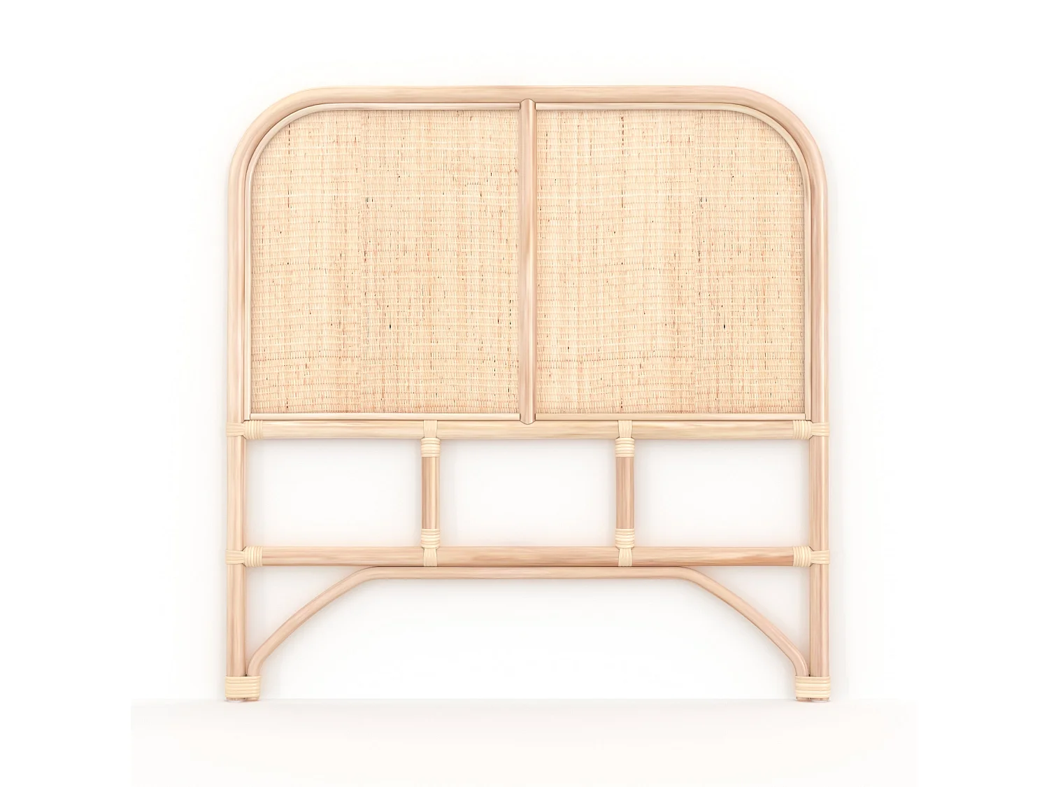 Tête de lit 90 cm en rotin naturel - Grace