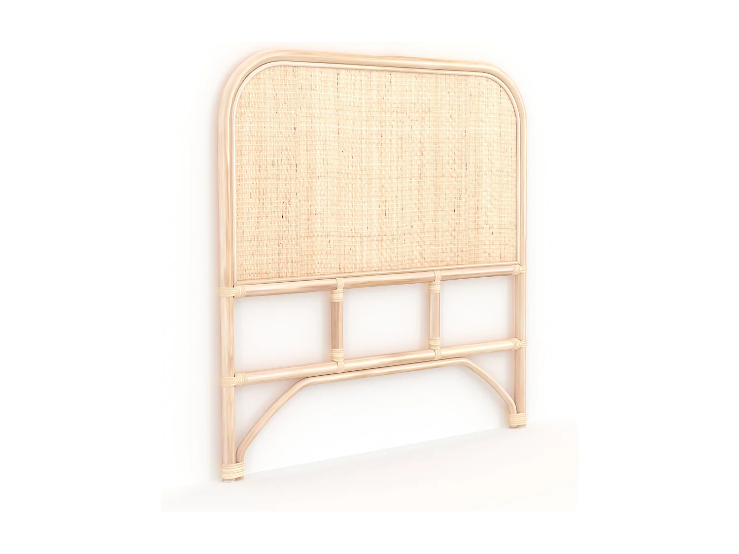 Testata 90 cm in rattan naturale - Grace