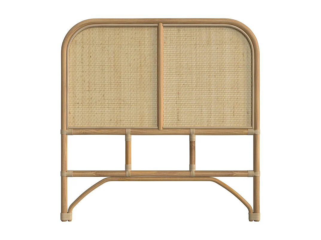 Testata 90 cm in rattan naturale - Grace