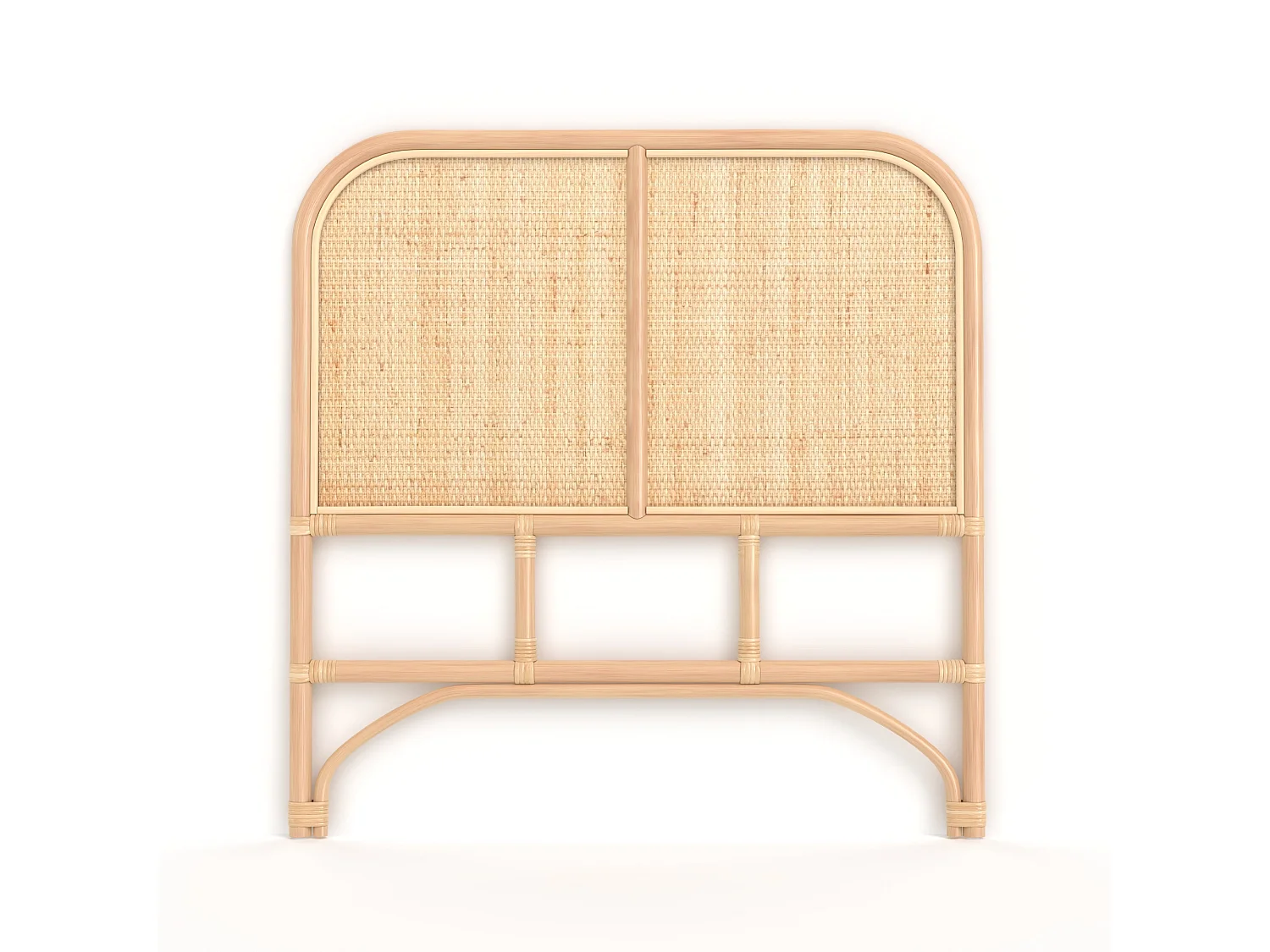 Cabecero de 90 cm de ratán natural - Grace