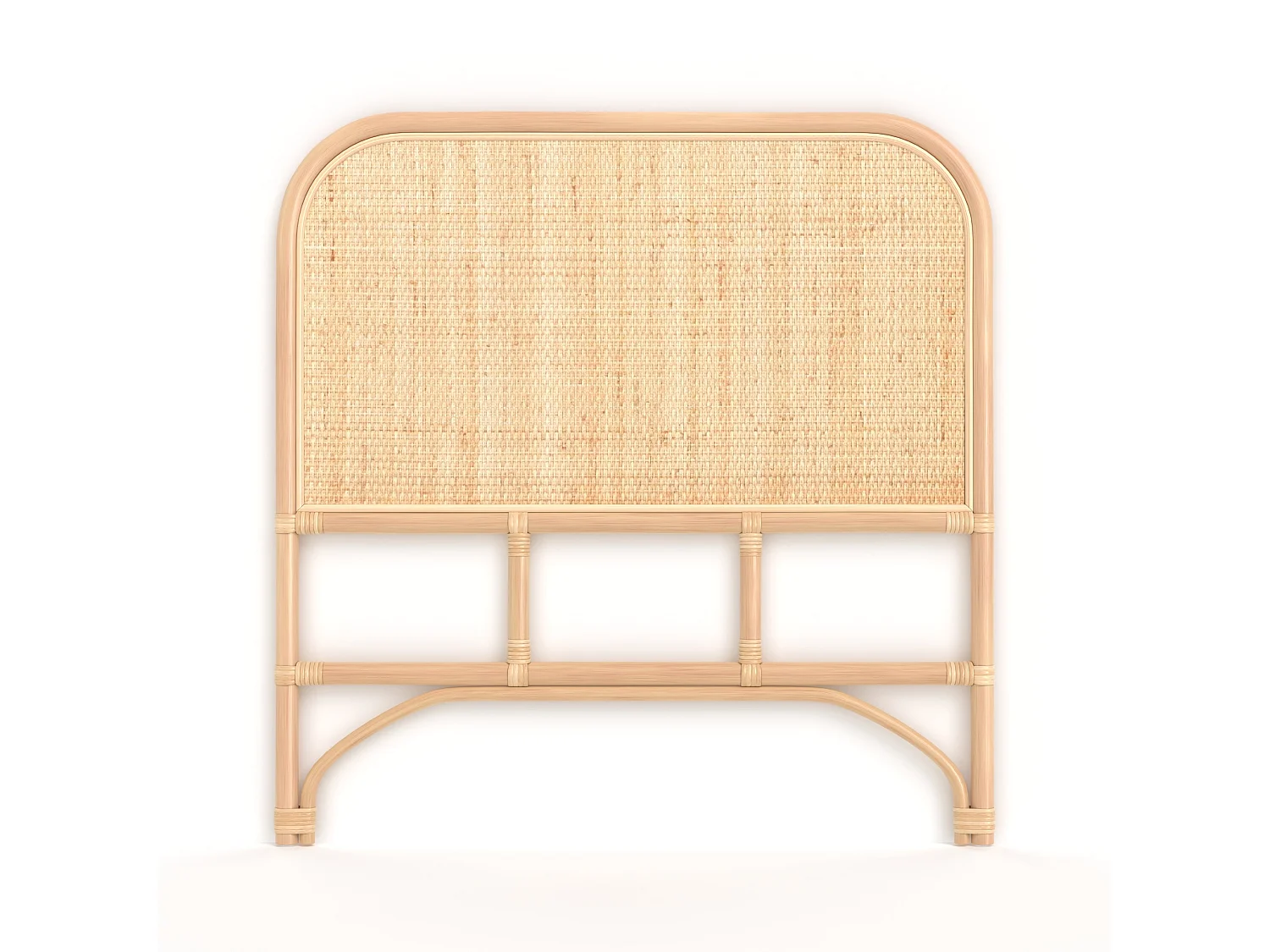 Cabecera de 90 cm en ratán natural - Grace