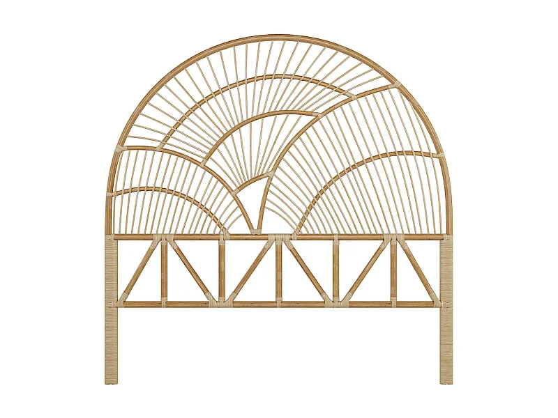 Tête de lit en rotin naturel 140 cm - Séléné