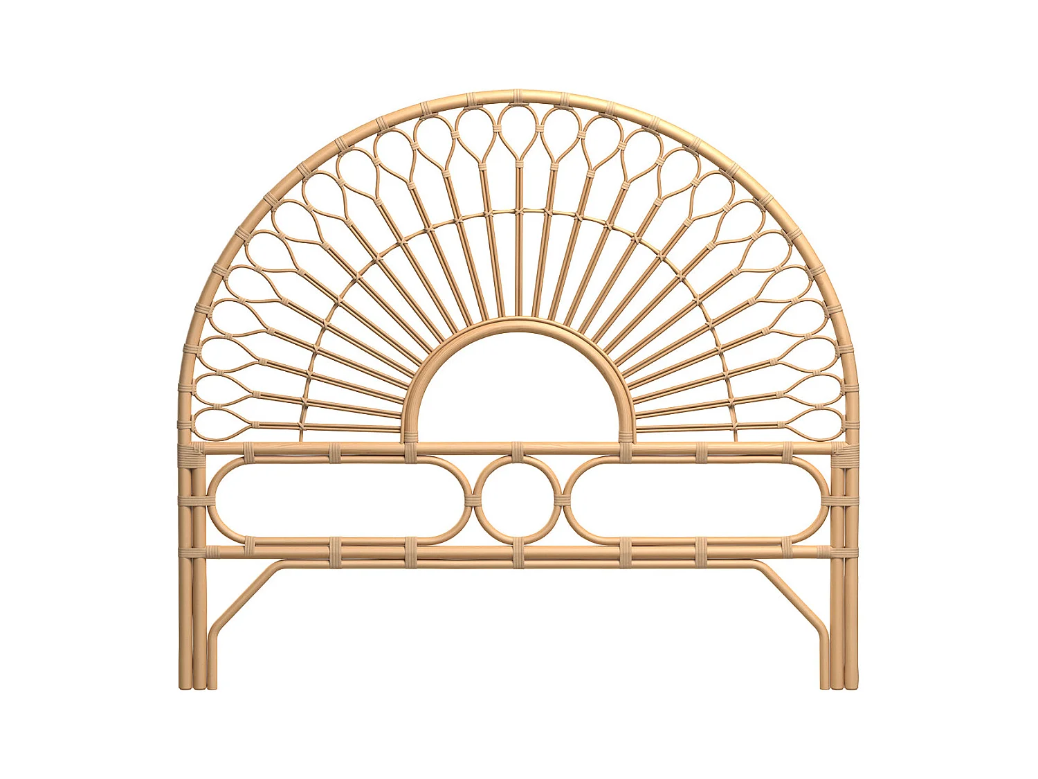 Tête de lit 160 cm en rotin - Bahia