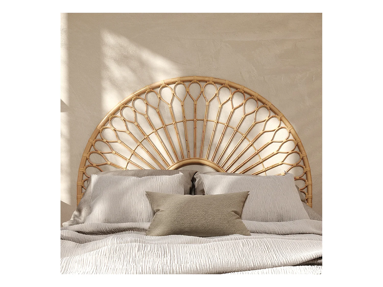 Tête de lit 160 cm en rotin - Bahia