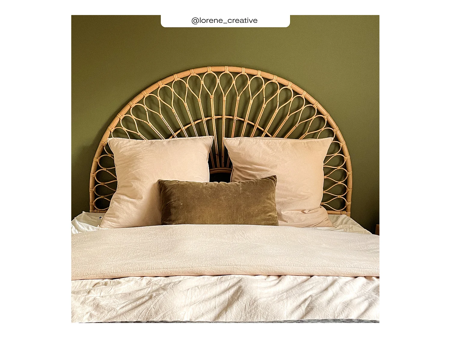 Tête de lit 160 cm en rotin - Bahia