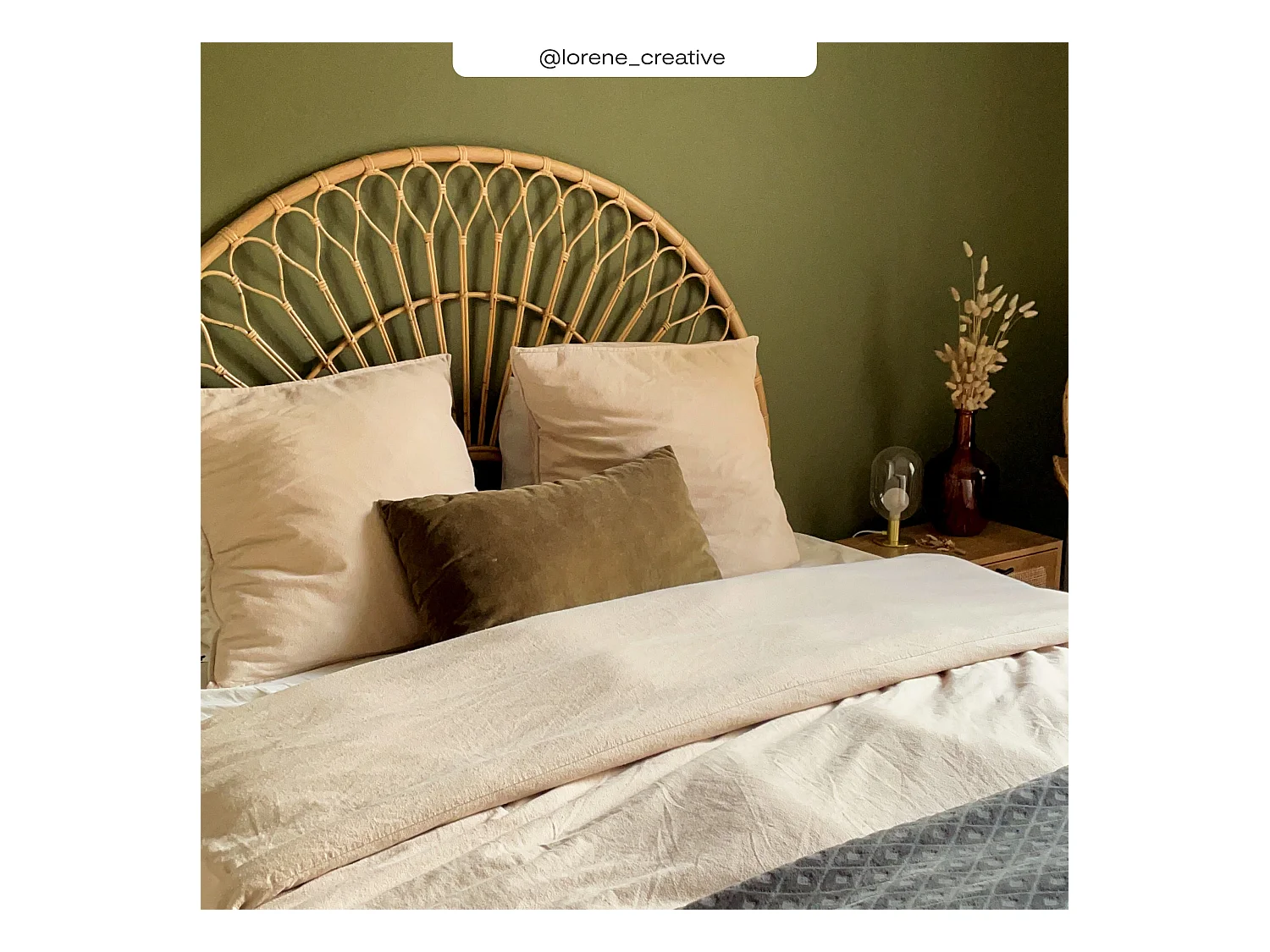 Tête de lit 160 cm en rotin - Bahia