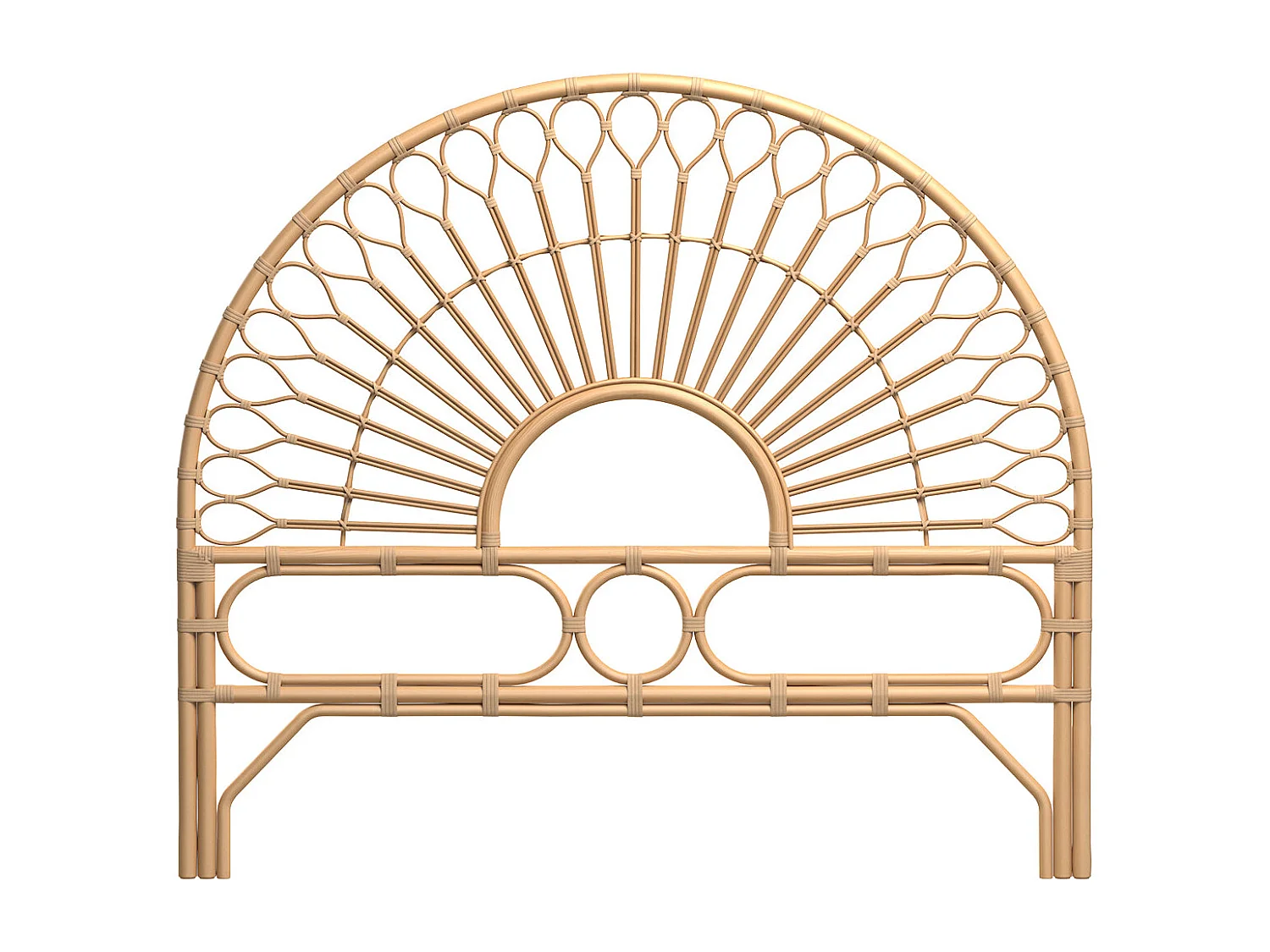 Cabecero de ratán 160 cm - Bahia