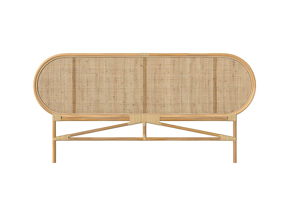 Testata in rattan naturale 160 cm - Navahino