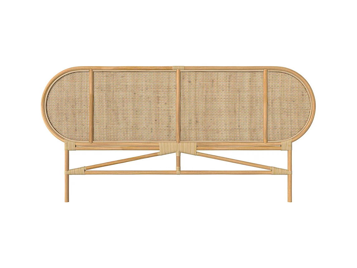 Testata in rattan naturale 160 cm - Navahino