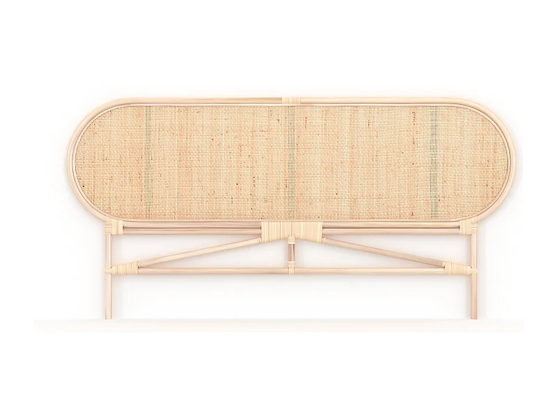 Cabecero de ratán natural 160 cm - Navahino