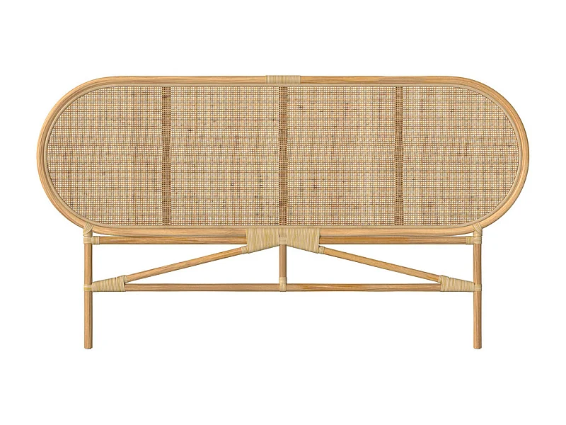 Testata in rattan naturale 140 cm - Navahino