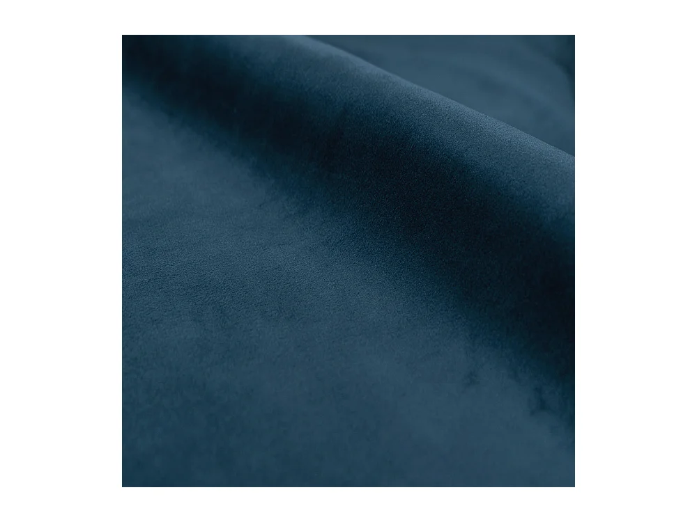 Sofá de 3 plazas en terciopelo azul oscuro - Mona