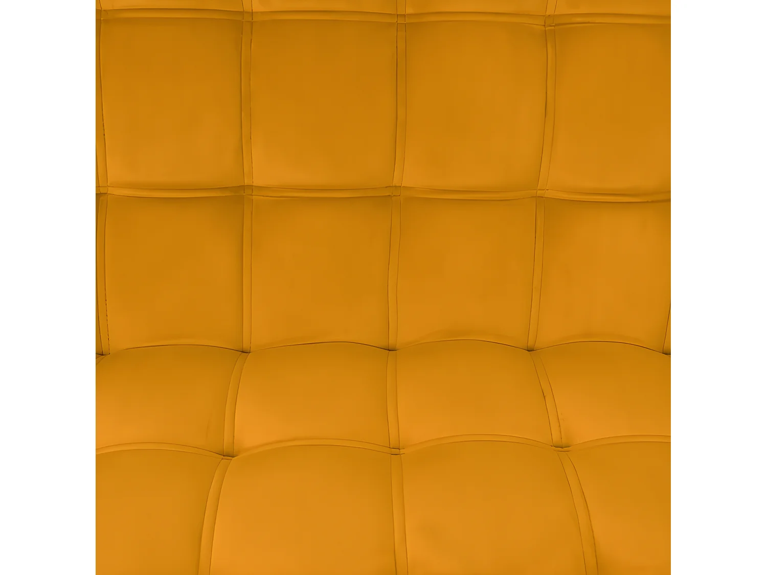 Canapé Simba 2 places en velours jaune