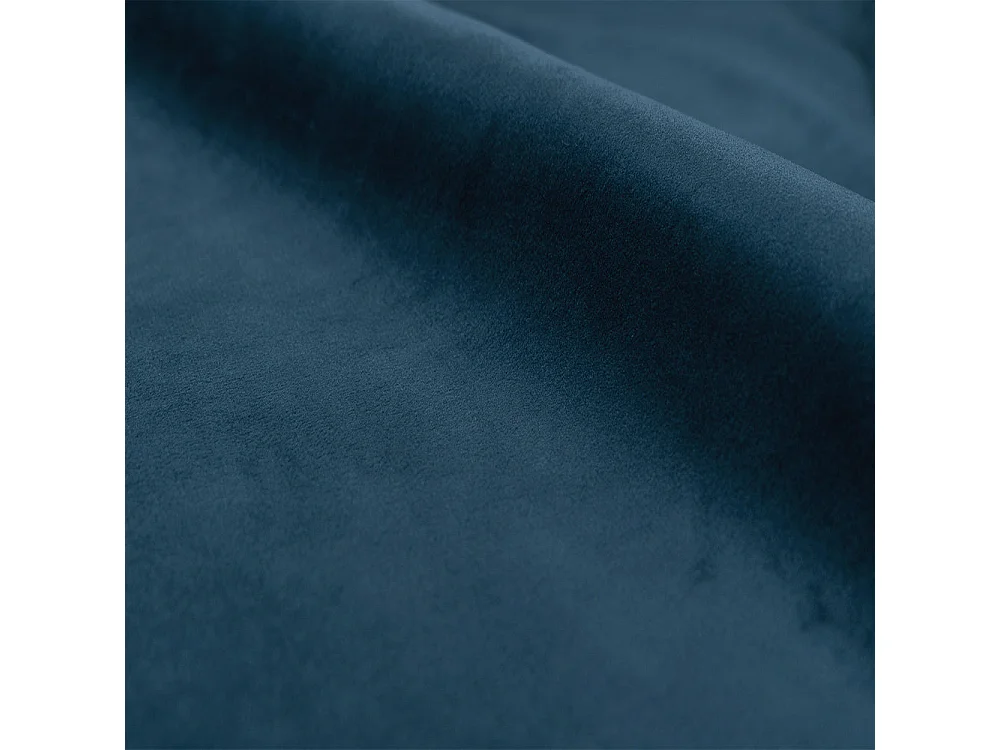 Sofá de 2 plazas de terciopelo azul oscuro - Mona