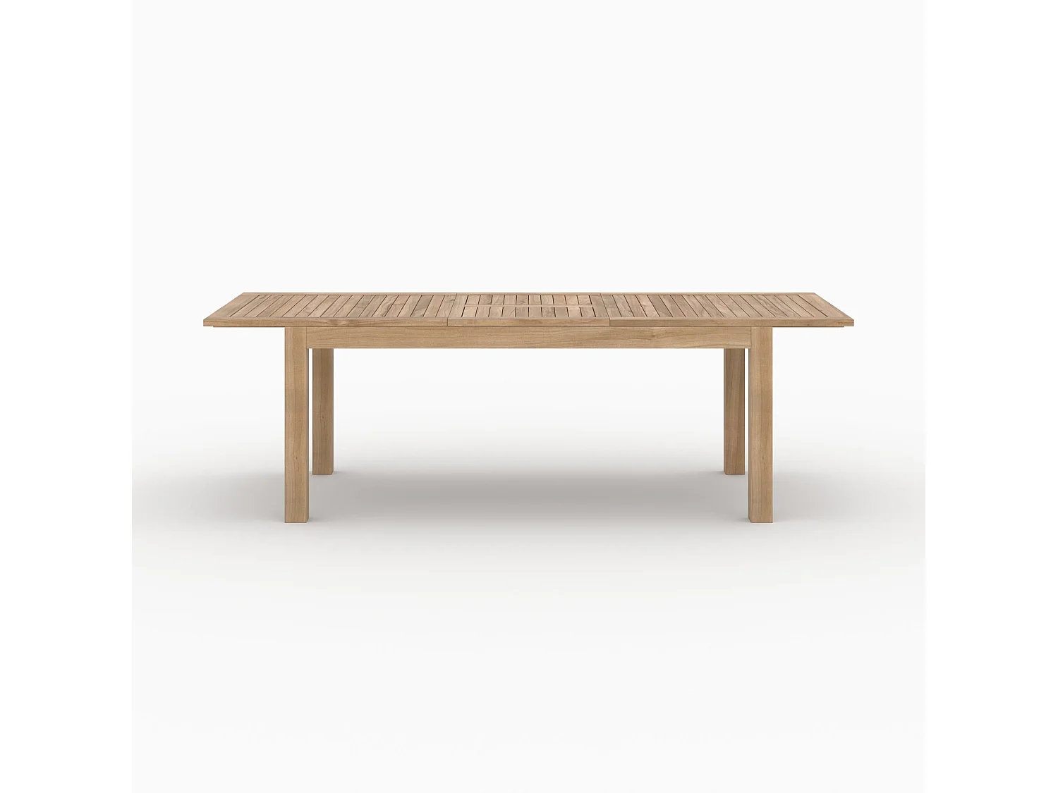 Mesa de jardín extensible 180/240cm en teca - Nido