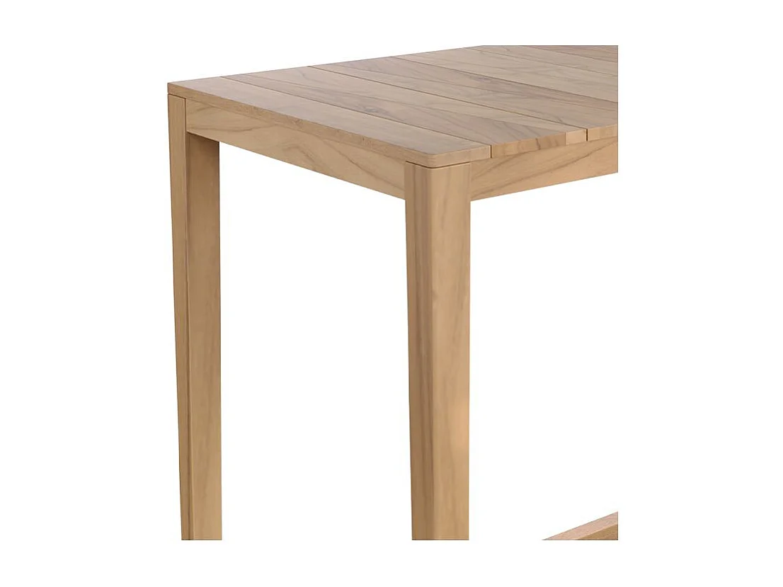 Tavolo da bar da esterno in legno massello di teak per 4 persone - Tunga