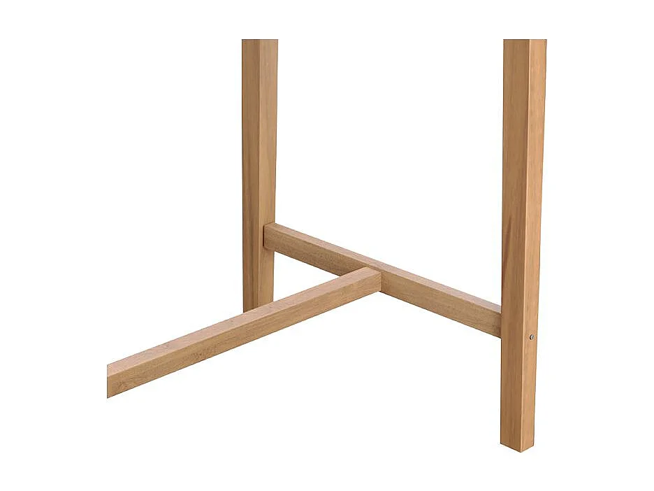 Tavolo da bar da esterno in legno massello di teak per 4 persone - Tunga