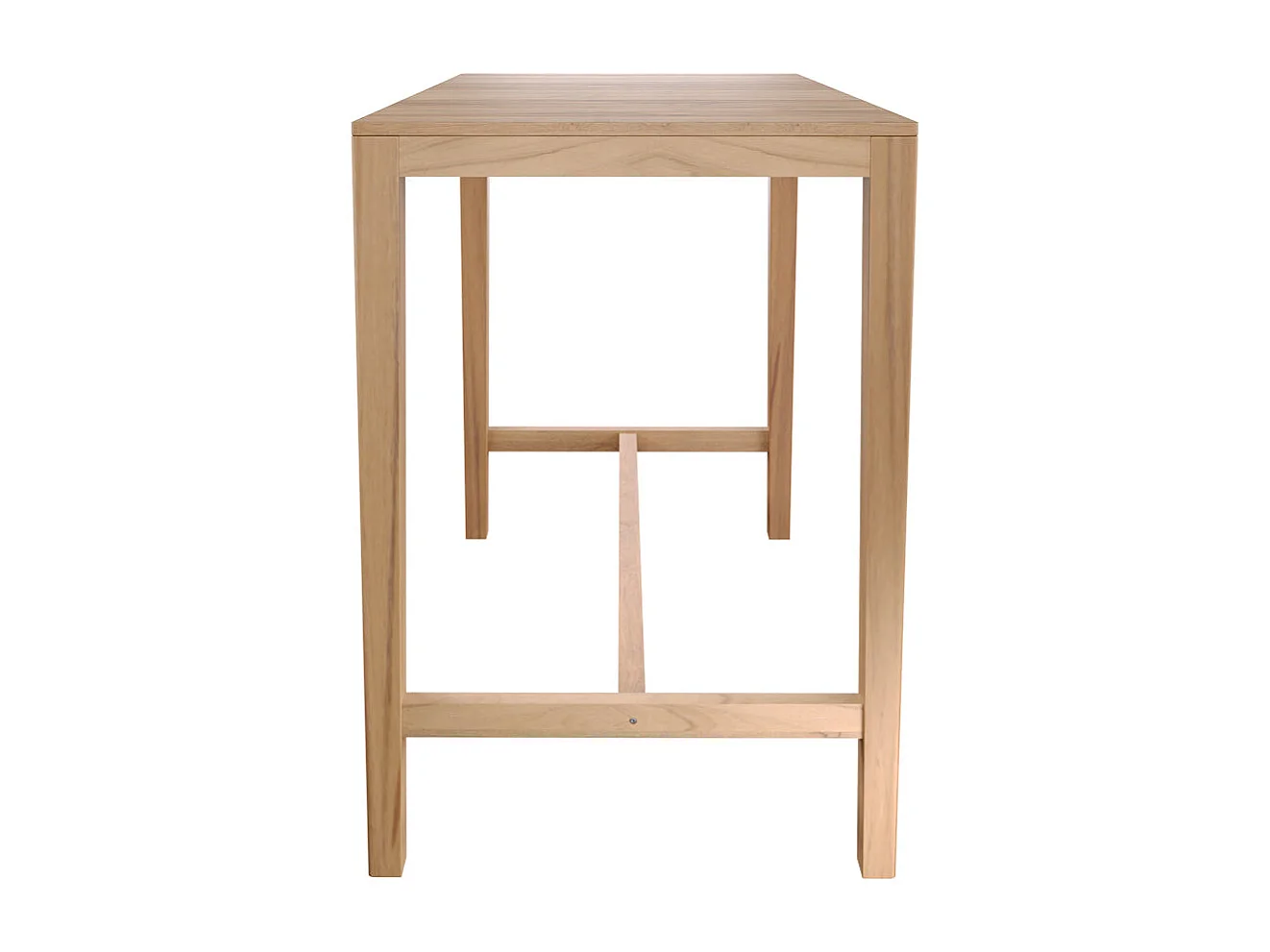 Tavolo da bar da esterno in legno massello di teak per 4 persone - Tunga