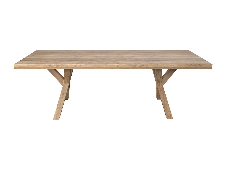 Tavolo da giardino in legno di teak massello per 10 persone - Soraya