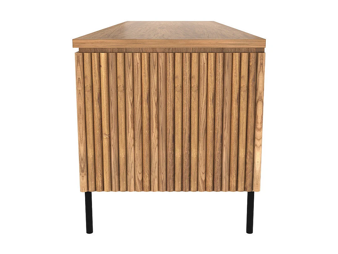 Mueble TV madera teca 2 puertas - Gordes