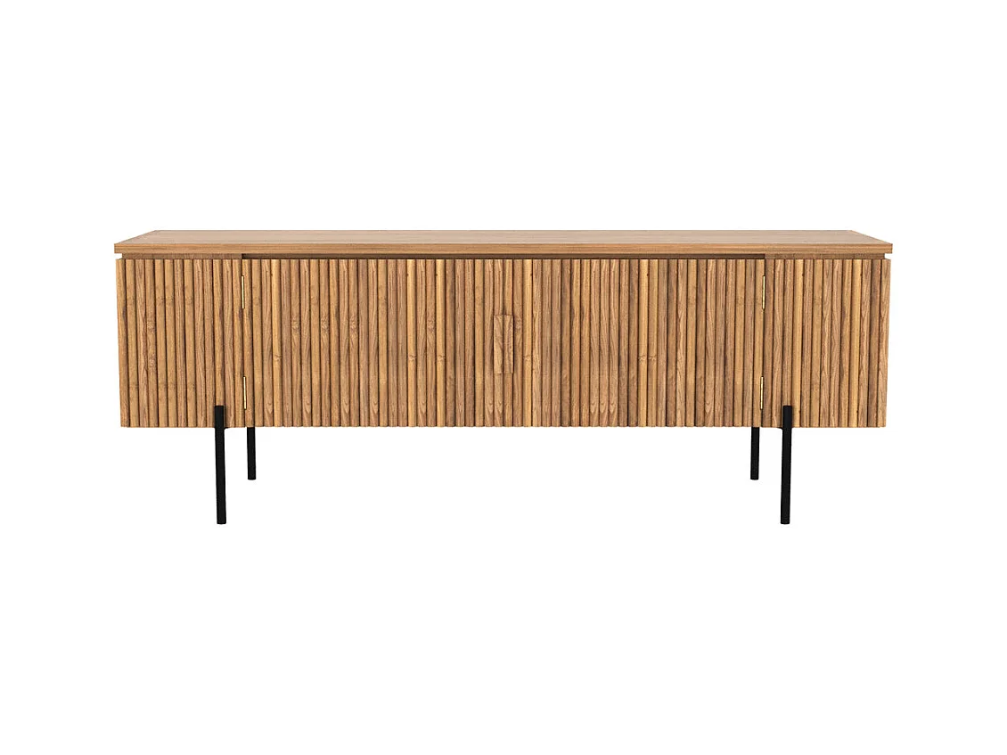 Meuble TV en bois de teck 160 cm - Gordes