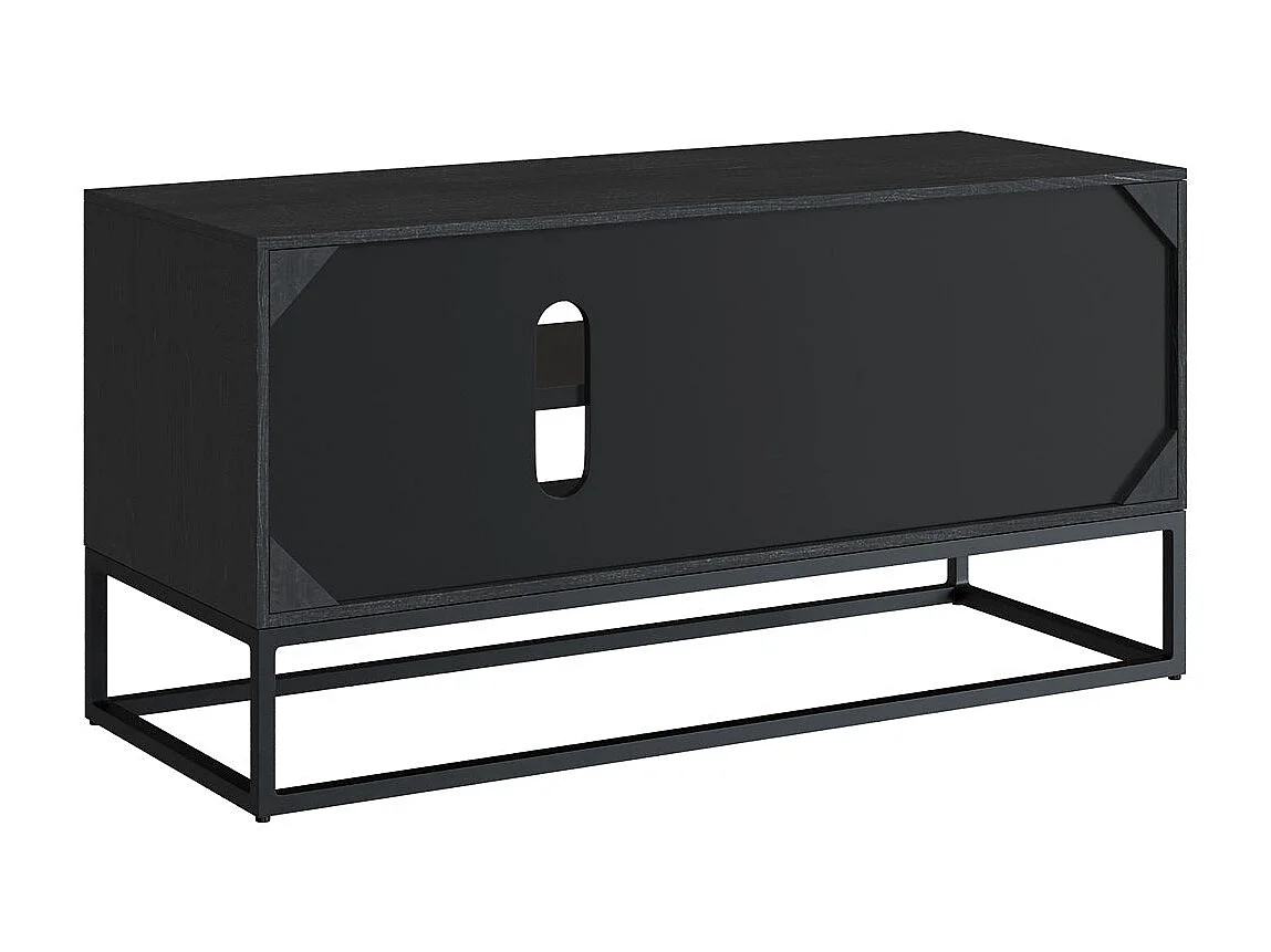 Meuble TV en bois d'acacia et métal 90 cm - Jakson