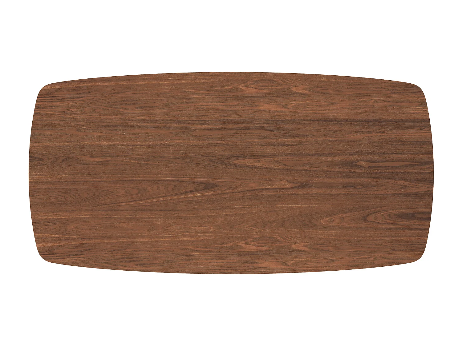 Tavolino rettangolare in legno scuro - Sadi