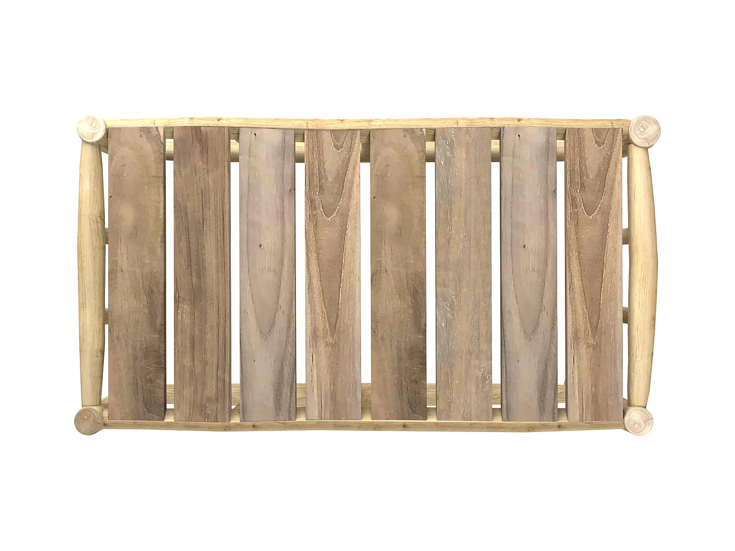 Mesa de centro rectangular de teca para jardín - Ily