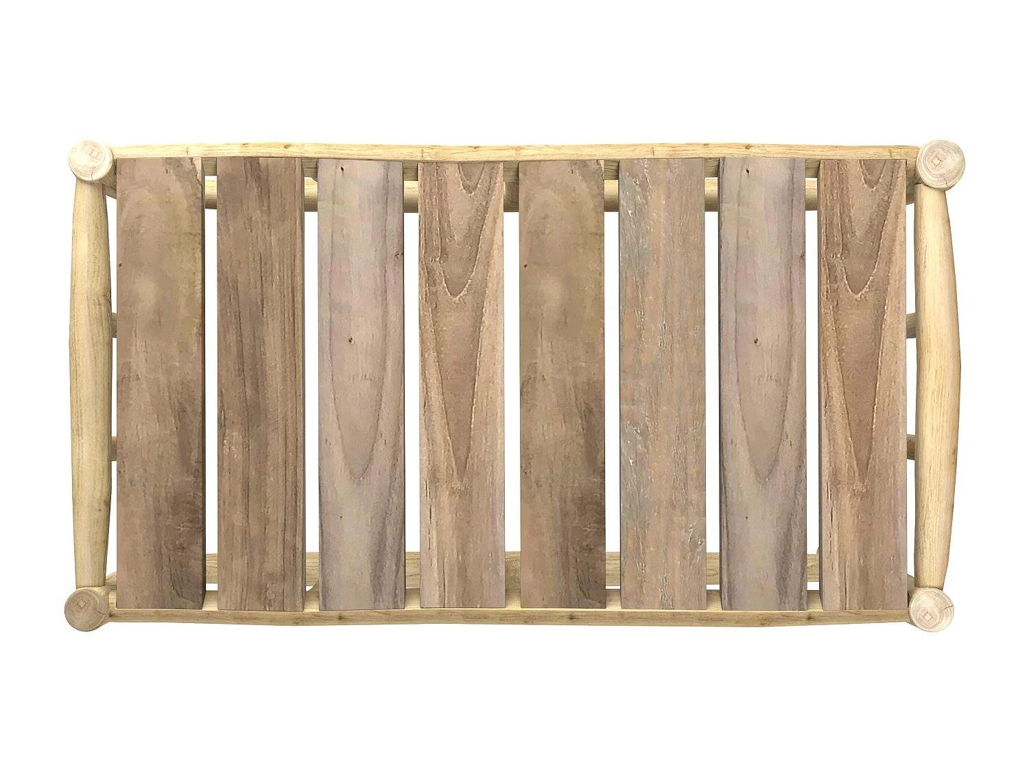 Mesa de centro rectangular de teca para jardín - Ily